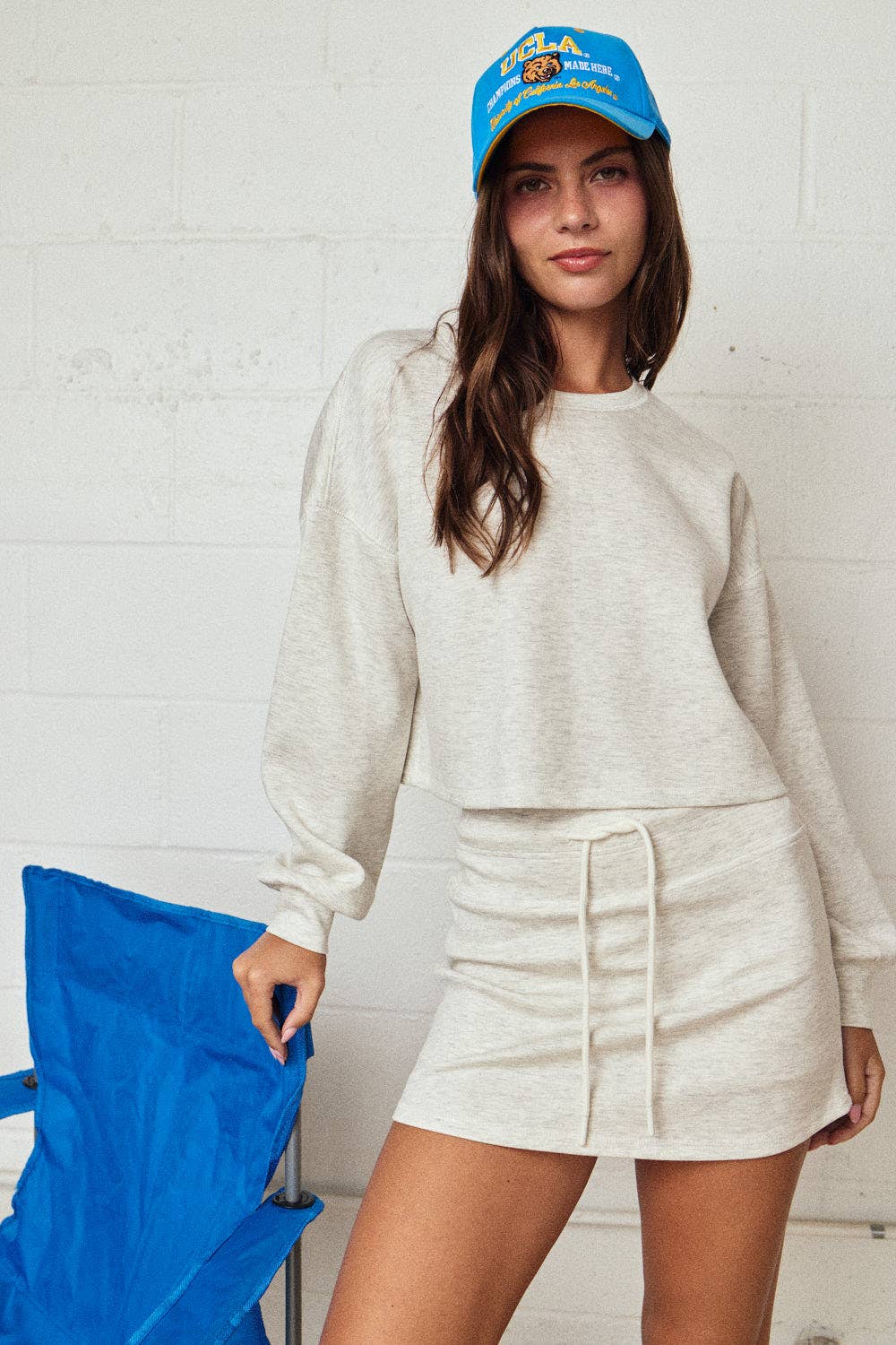 Mini Grey Skort