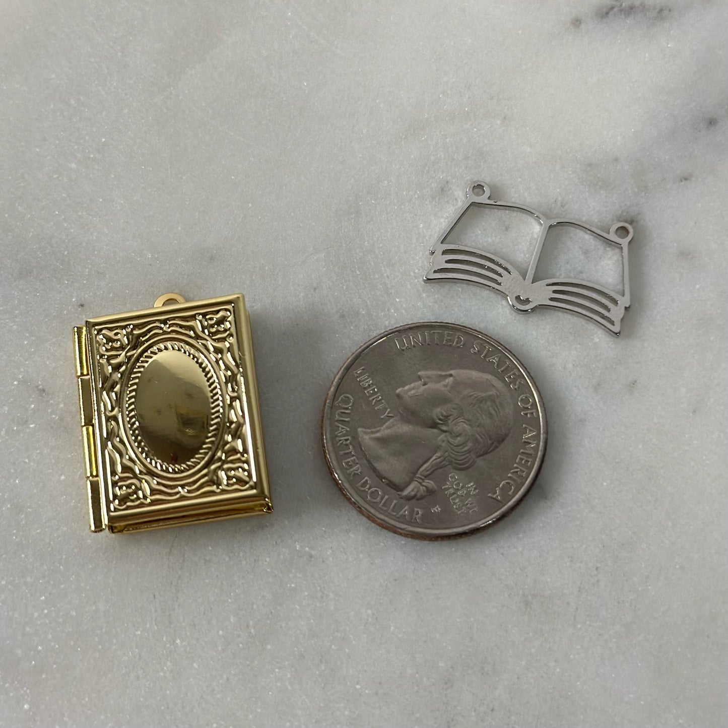 Book Lover Charms Set