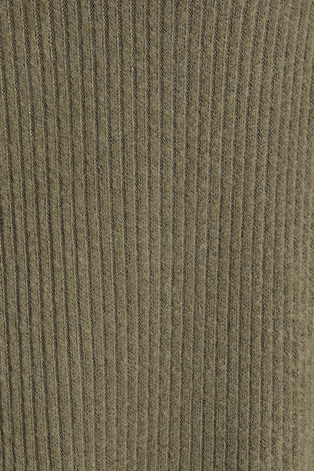 Olive V-Neck Sweater Top