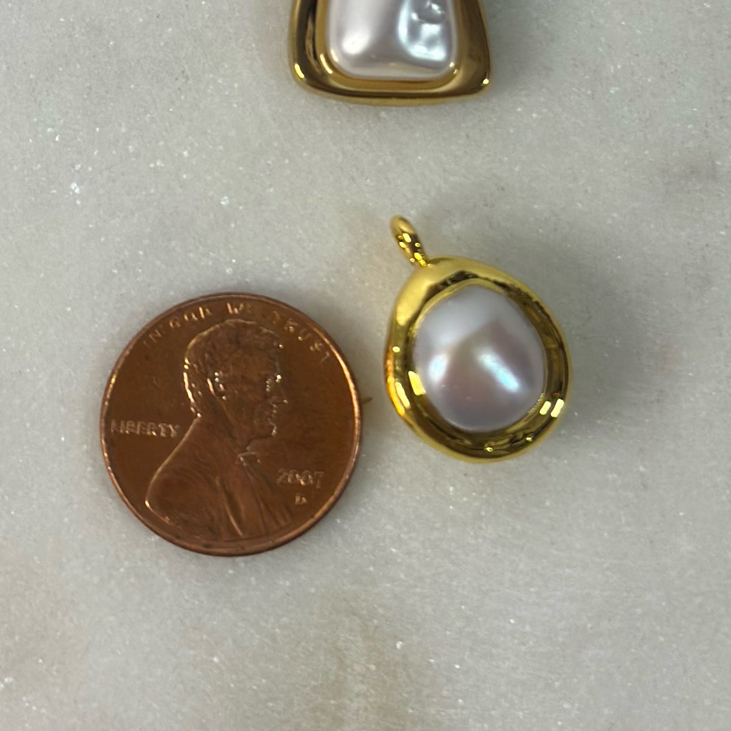 Statement Pearl Charms
