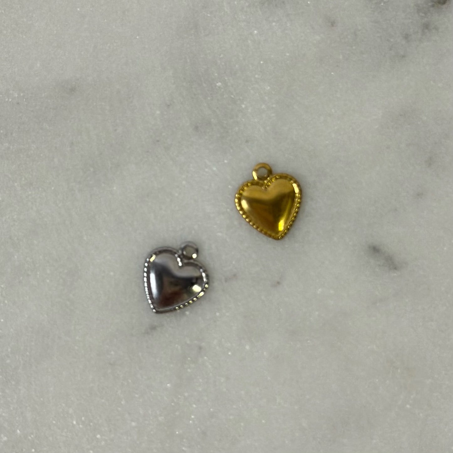 Dainty Vintage Heart Charm
