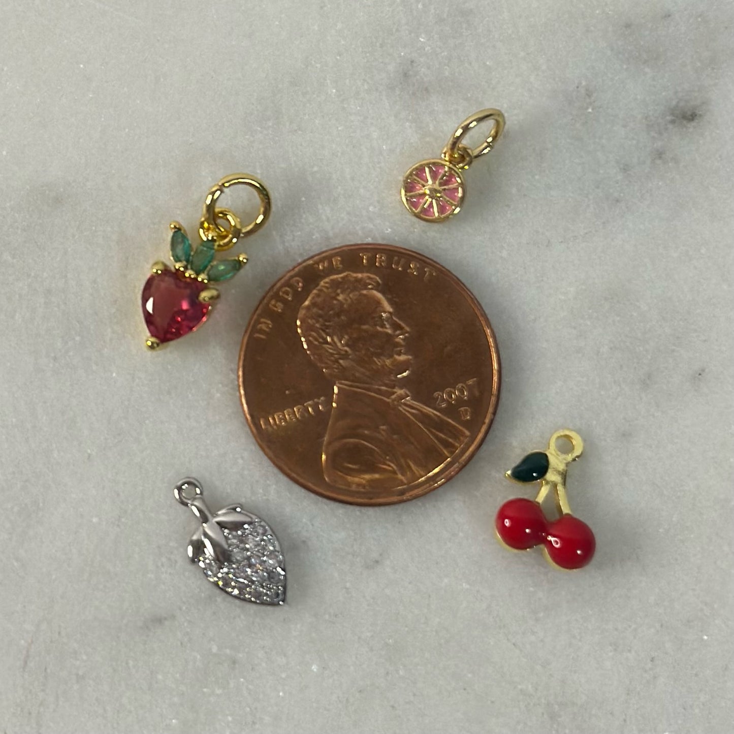 Dainty Fruit Charms