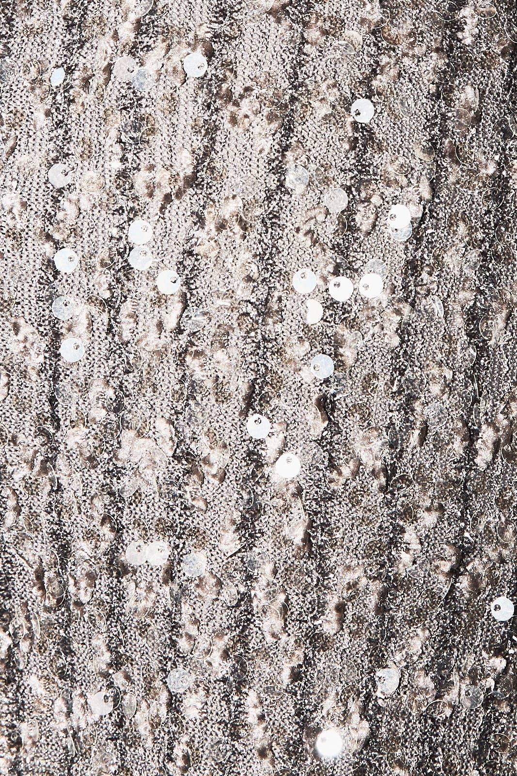 Sequin Silver Tube Top