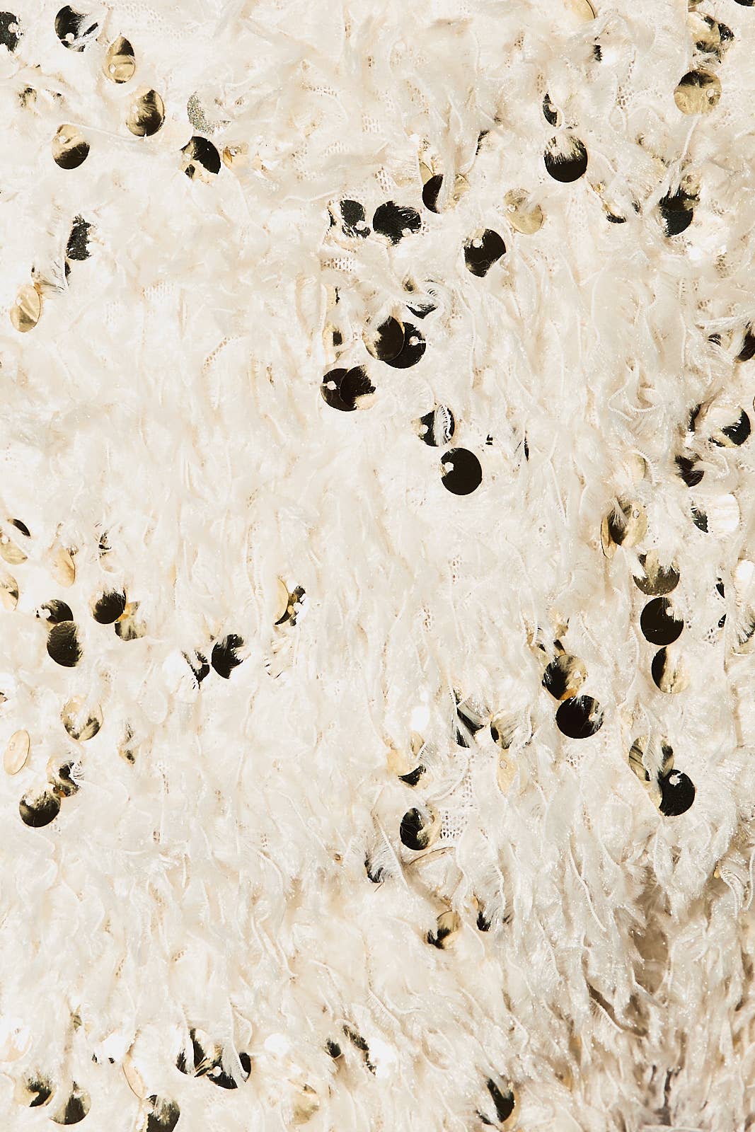 Low Waist Sequin Feather Micro Shorts