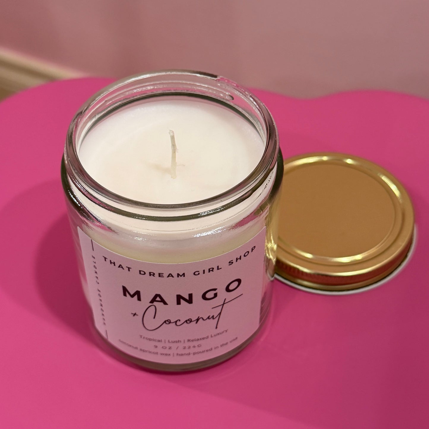 Mango + Coconut Candle