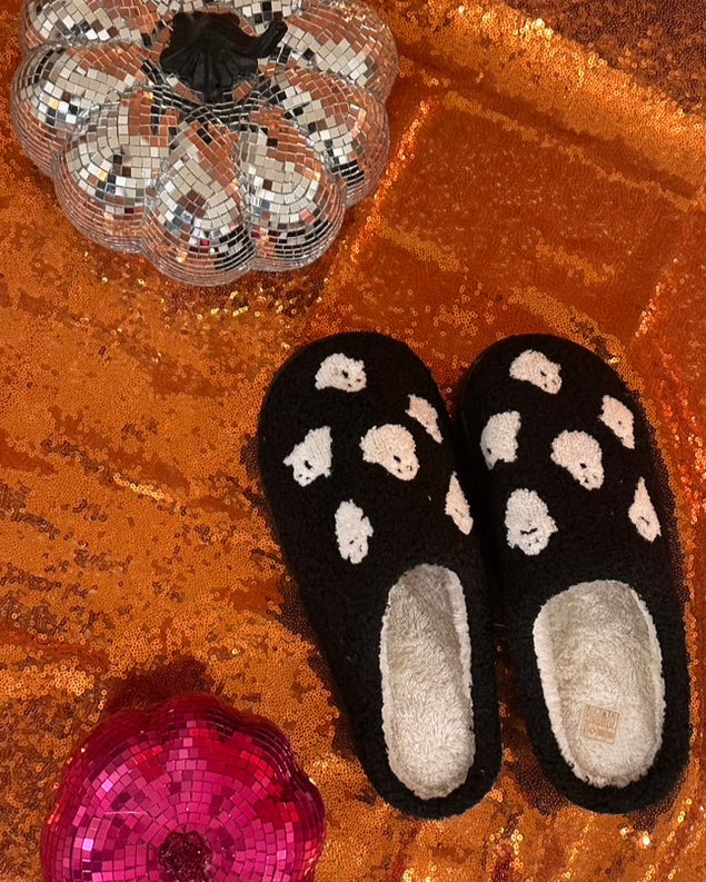 Spooky Ghost Slippers