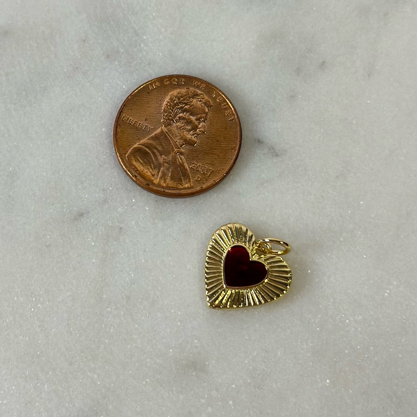 Love Token Heart Charm