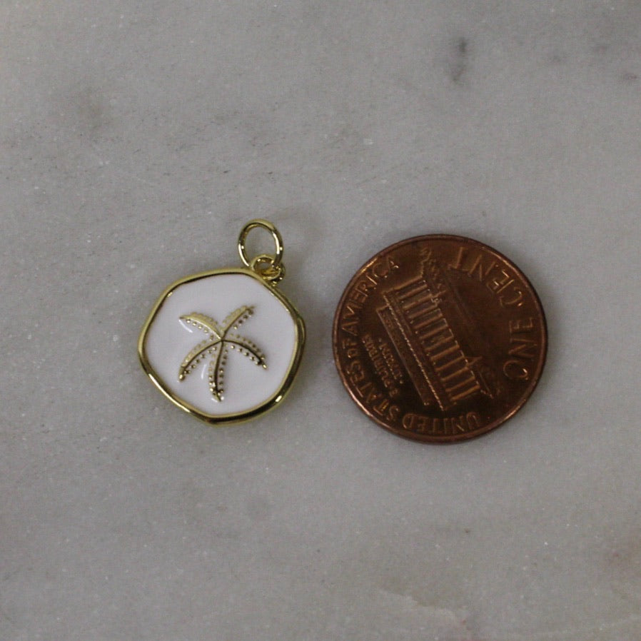 Vintage Sea Girl Gold Charms