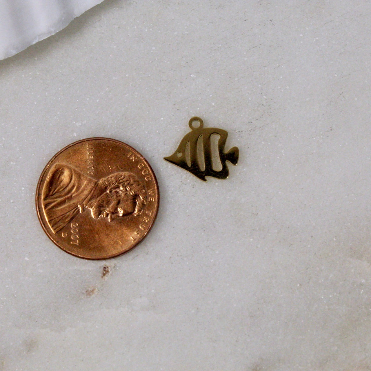 Angle Fish Cutout Charms