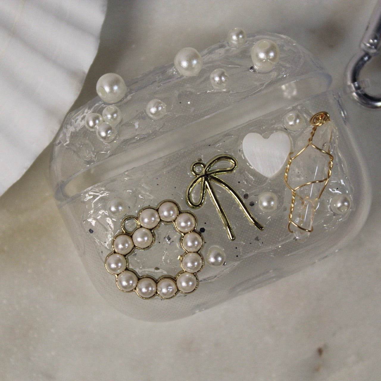 AirPods Pro Deco Girlie Pearl Case