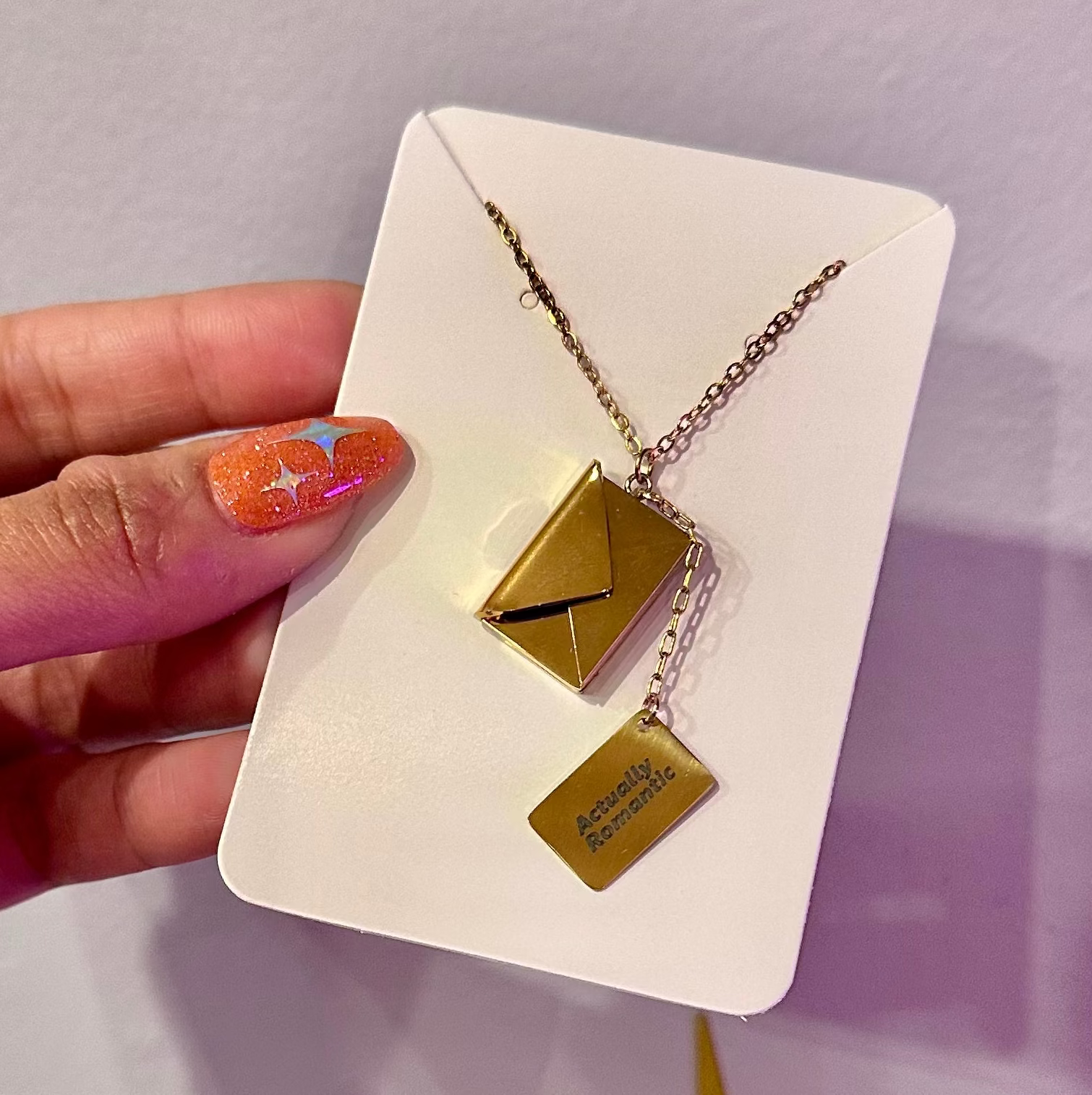 Actually Romantic Necklace – That Dream Girl Shop Actually Romantic Necklace – That Dream Girl Shop