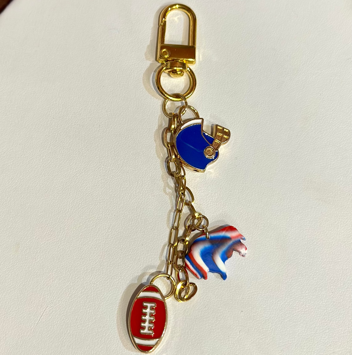Buffalo Football Keychain