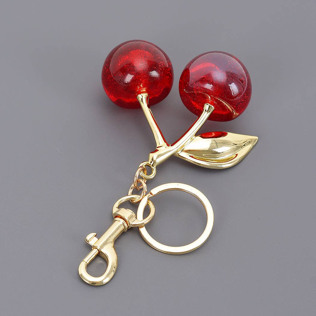 Cherry Keychain