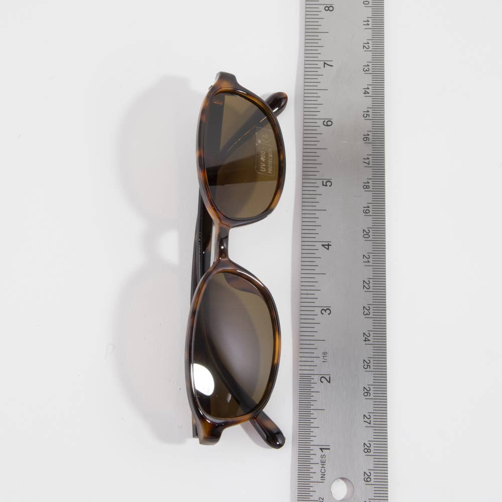 Slim Oval Frame Retro Sunglasses (4 colors)