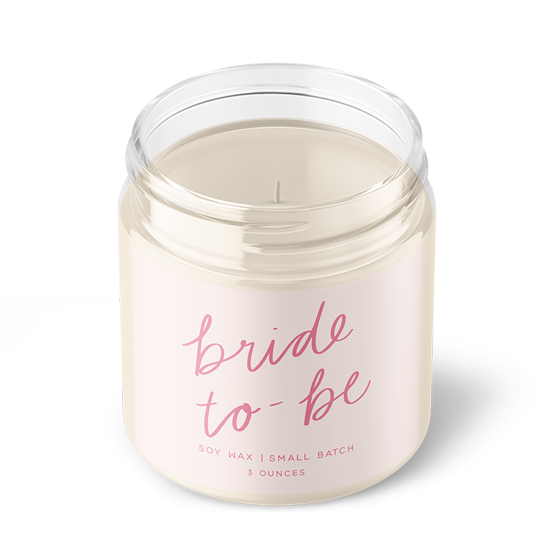 Bride to Be Candle