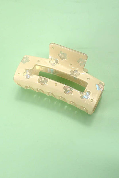 Daisy Cutout Daisy Hair Claw Clip