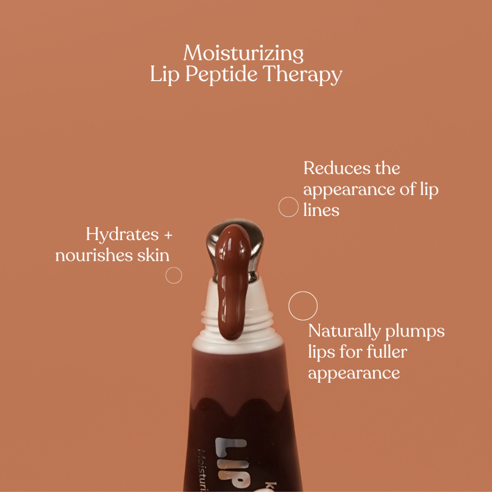 Lip Syrup Peptide Lip Gloss - Deep Rose