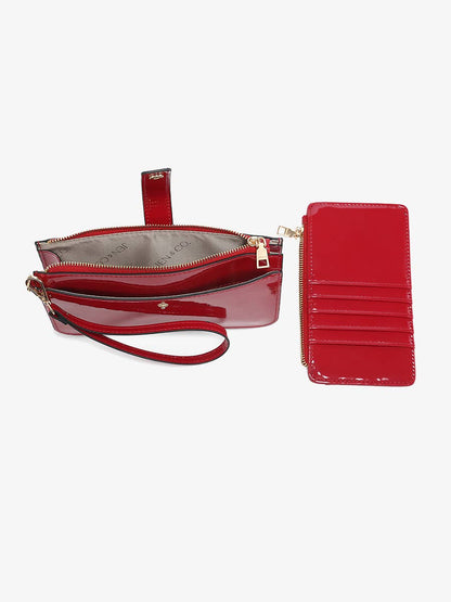 Jenna Clutch/Wallet w/ Wristlet