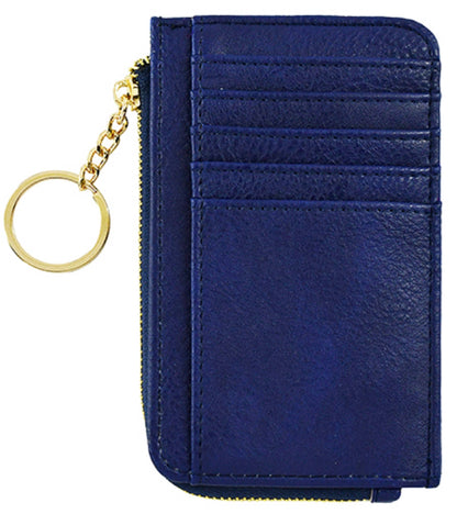 Faux Leather Card Holder Wallet (5 colors)