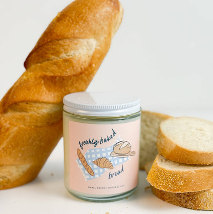 Freshly Baked Bread Candle