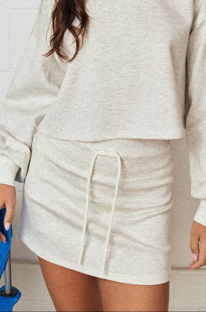 Mini Grey Skort