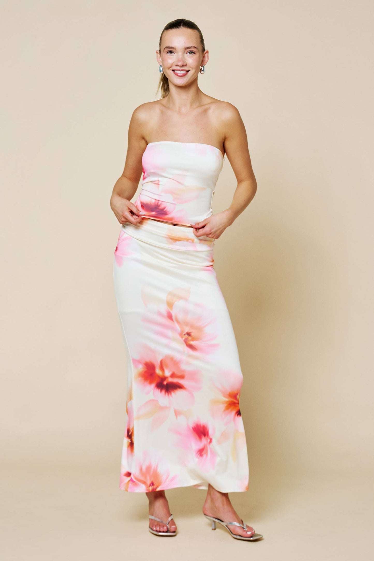 Floral Maxi Skirt