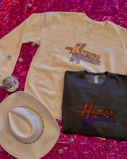 HM Sparkly Cream Sweatshirt