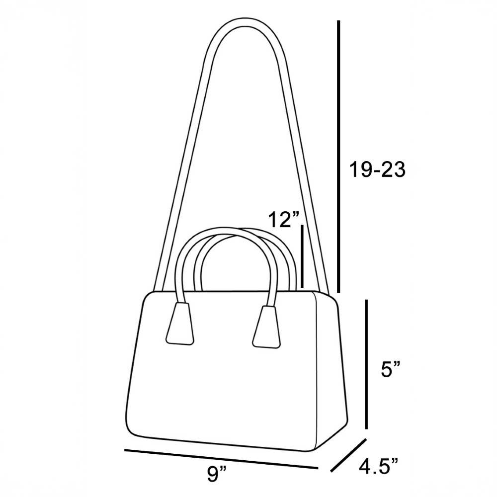 Suede Shoulder Bag Heart And Tassel Accent | Black or Taupe