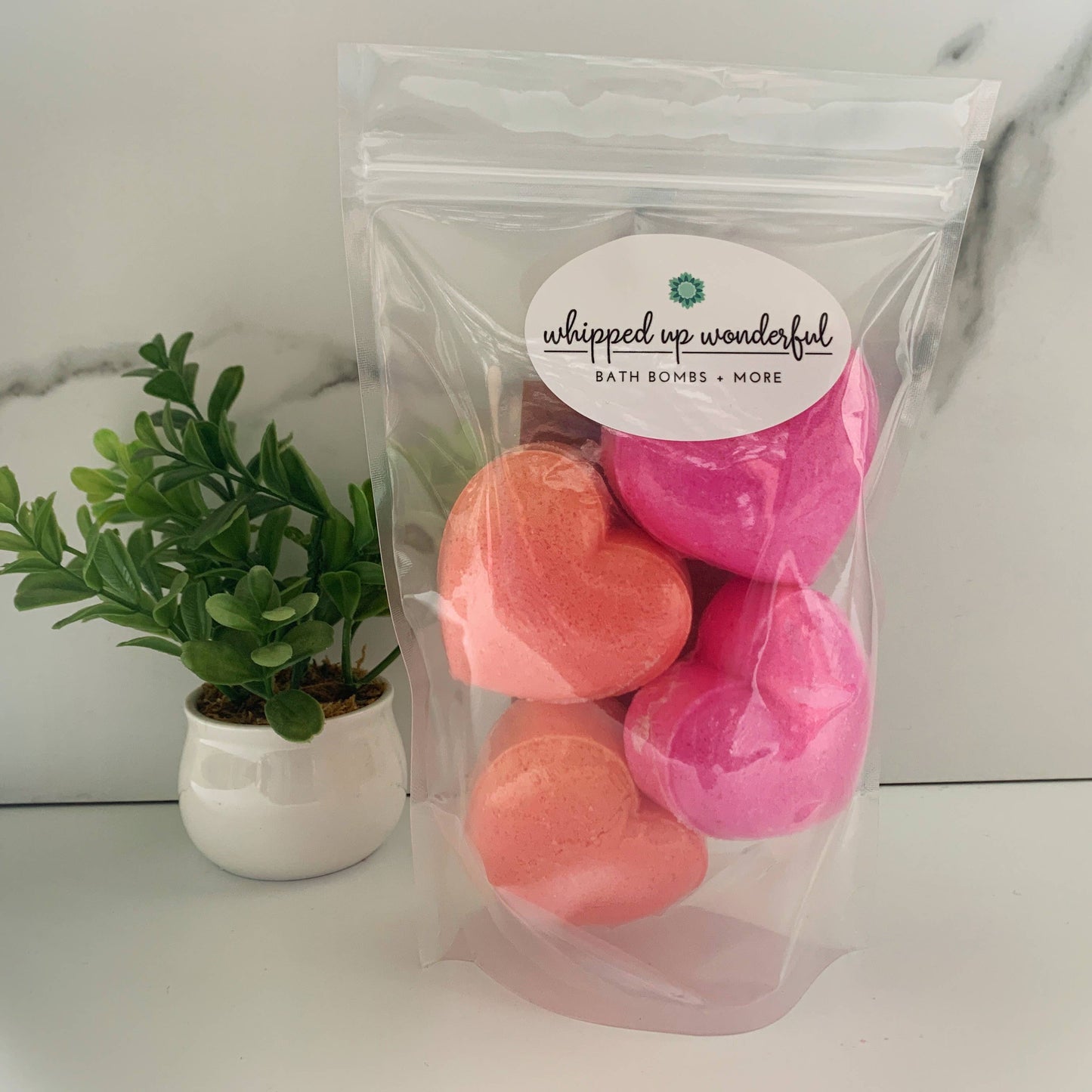 Sweetheart Bath Bomb - Love Spell & Grapefruit Lemongrass