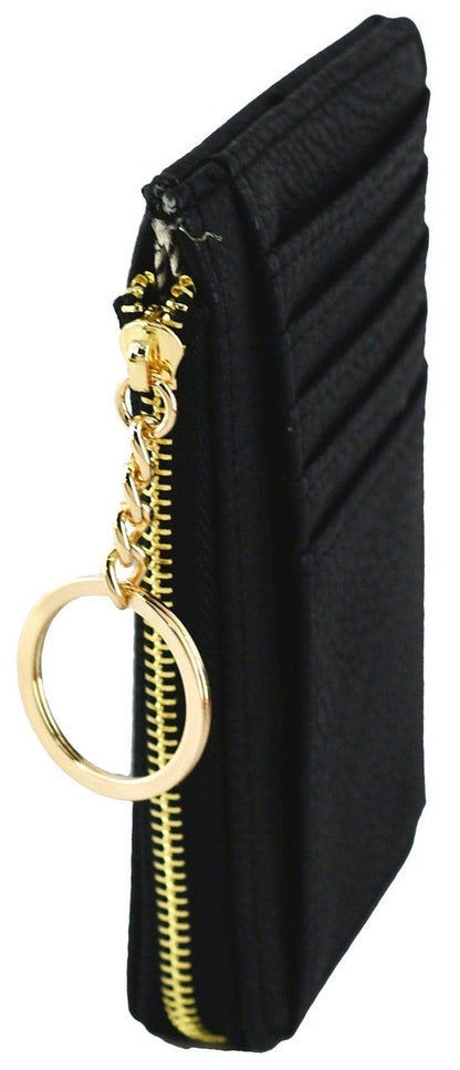 Faux Leather Card Holder Wallet (5 colors)