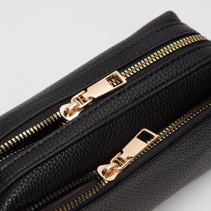 Boxy Zippered Crossbody Bag (4 Colors)