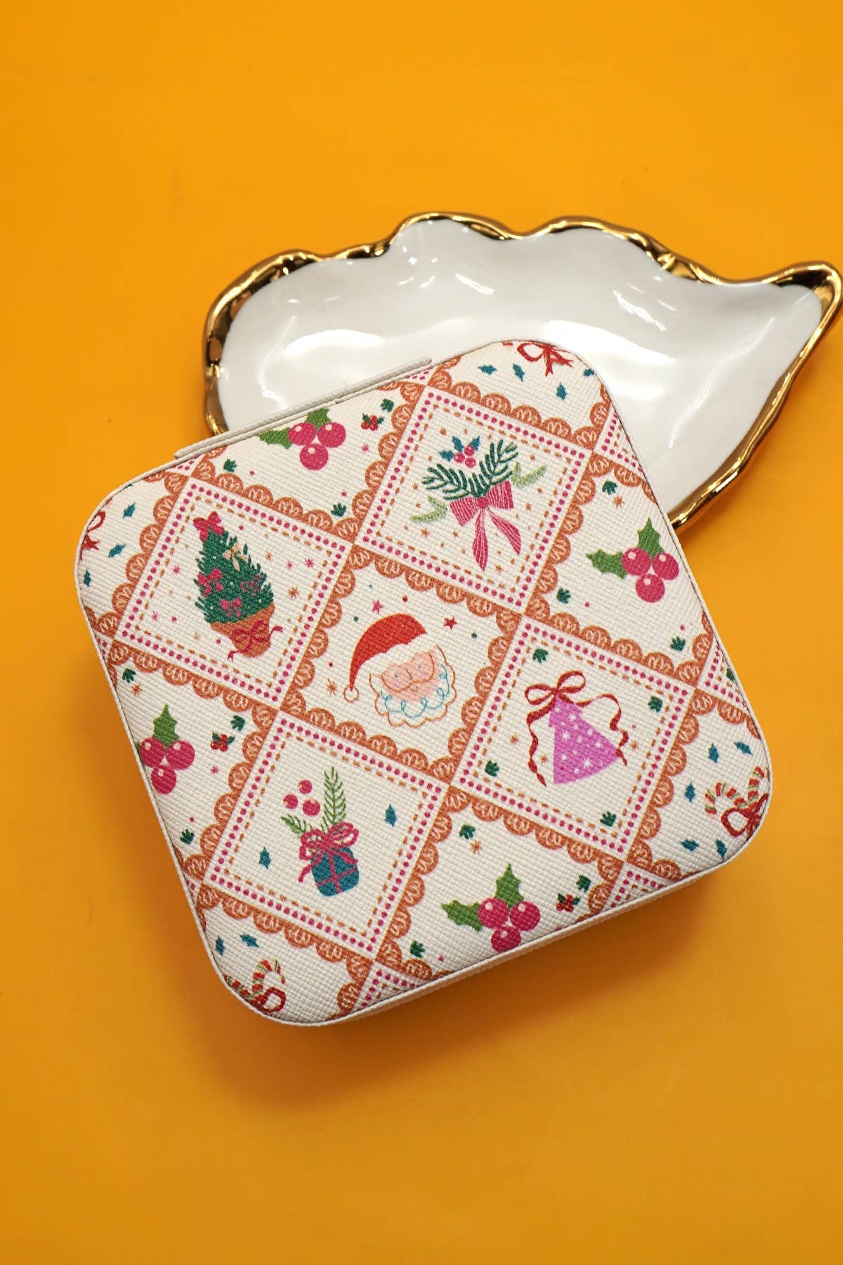 Christmas Jewelry Travel Organizer