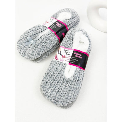 Women's Non Slip Winter Mini Bow Slippers