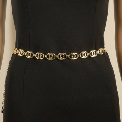 Double C Chain Link Belt | Gold or Silver