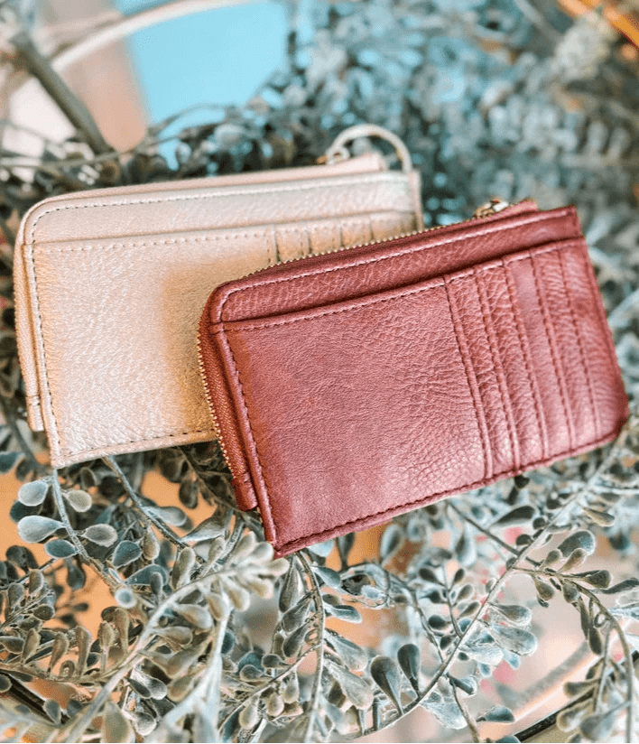 Faux Leather Card Holder Wallet (5 colors)