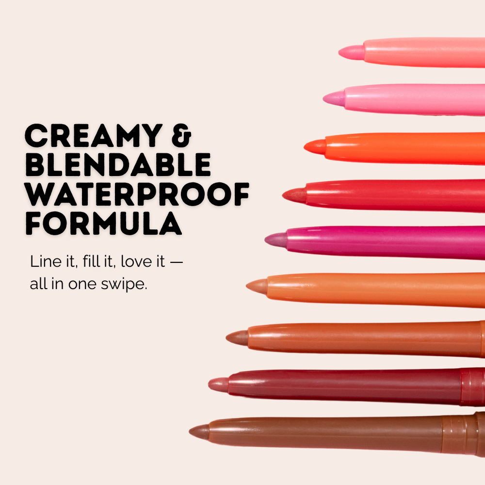 LINE UP Waterproof Creamy Lip Liner - Kate