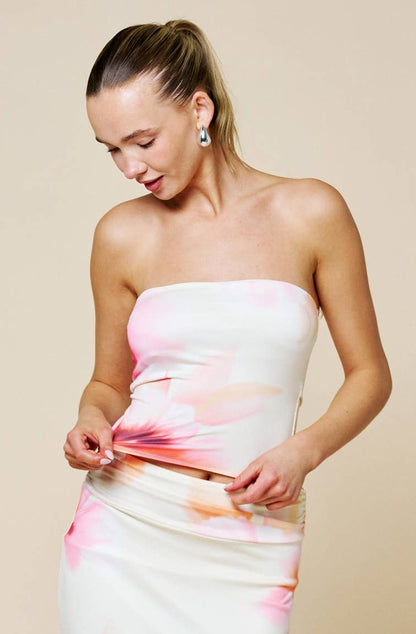 Floral Tube Top