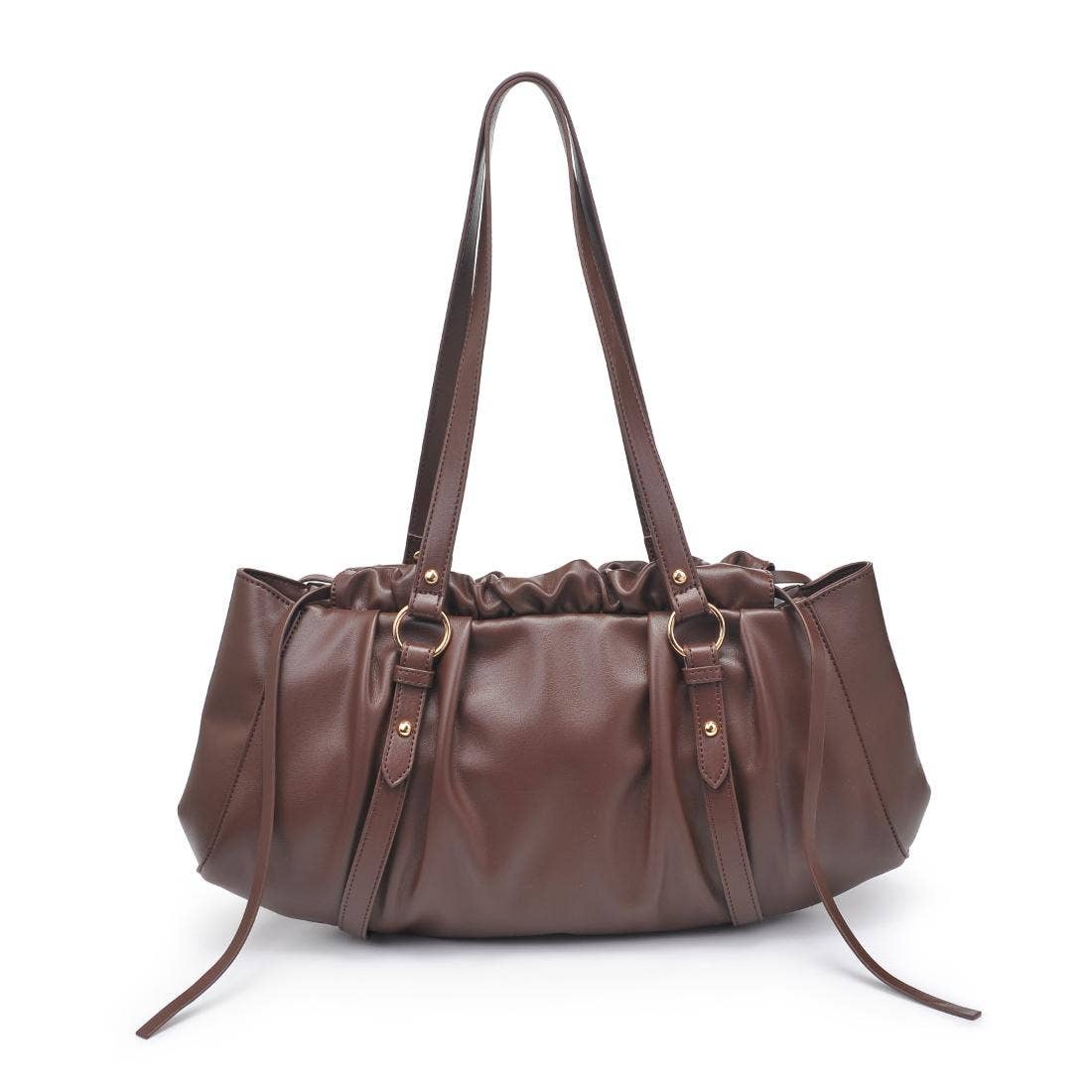 Pattington Chocolate Shoulder Bag W/ Bag Charm