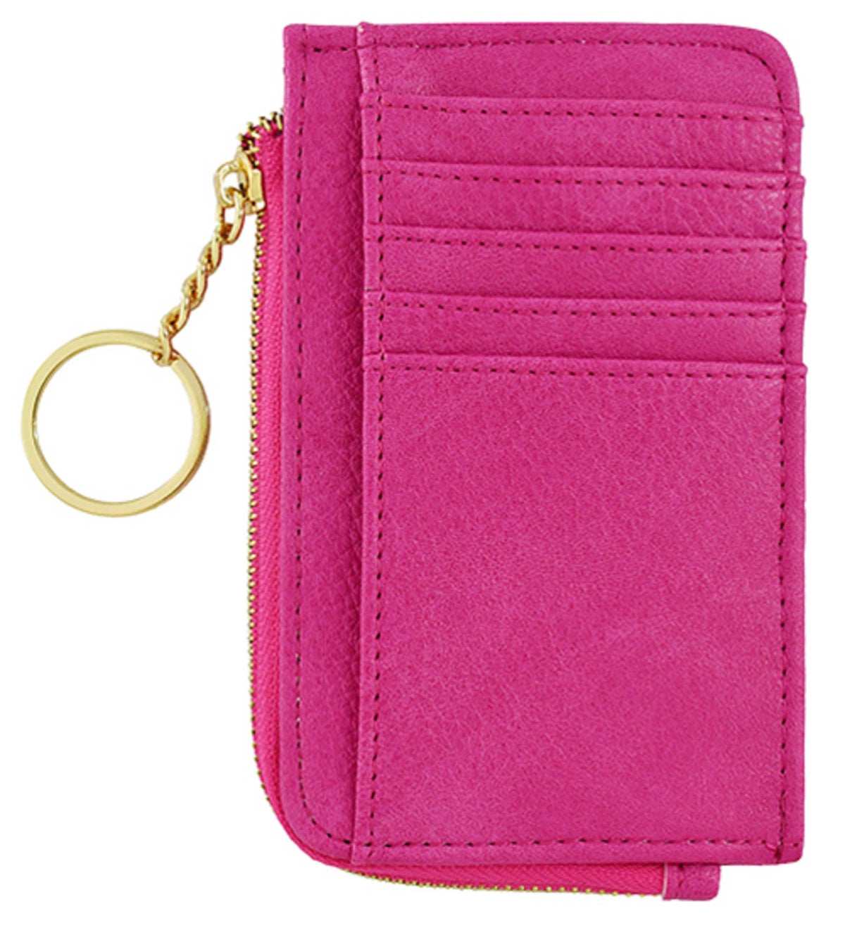 Faux Leather Card Holder Wallet (5 colors)