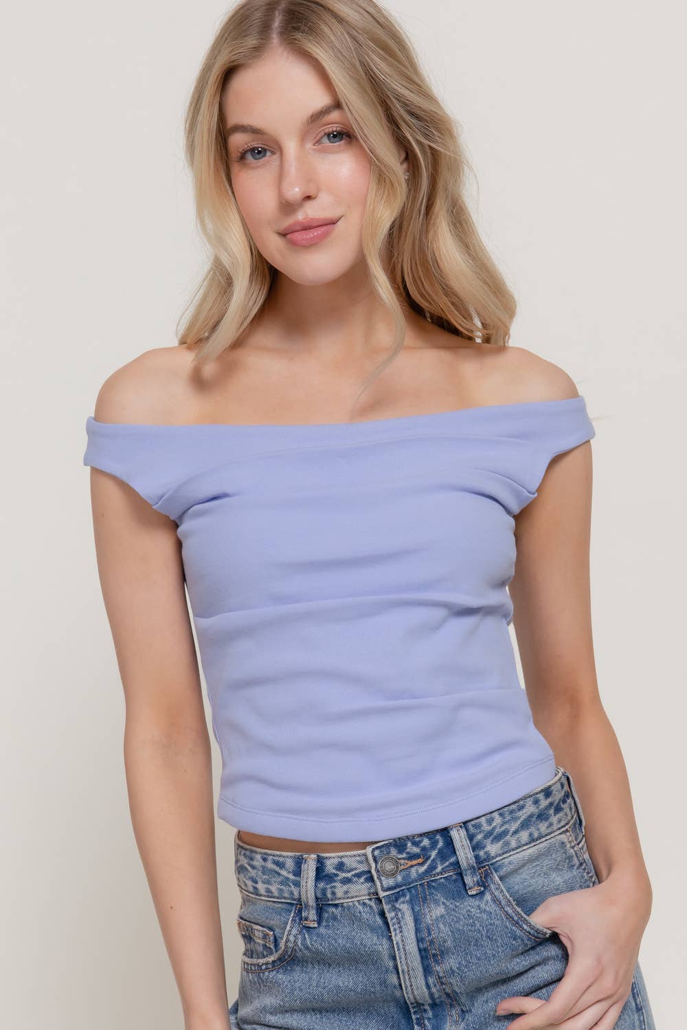 Sleeveless Wide Boat Neck Draped Knit Top