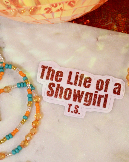 The Life Of A Showgirl Sticker