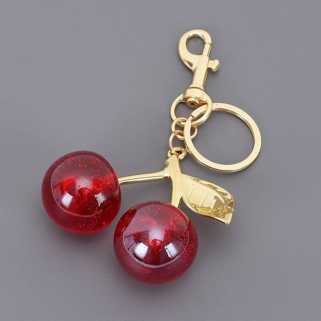 Cherry Keychain