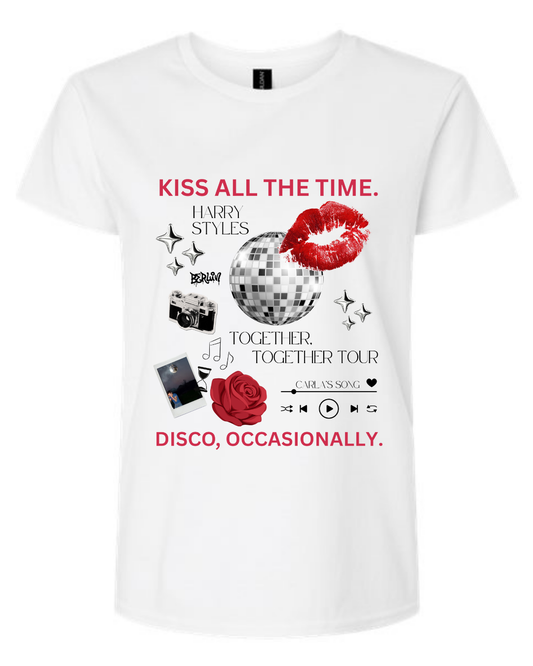 Kiss All The Time. Disco, Occasionally Graphic Shirt