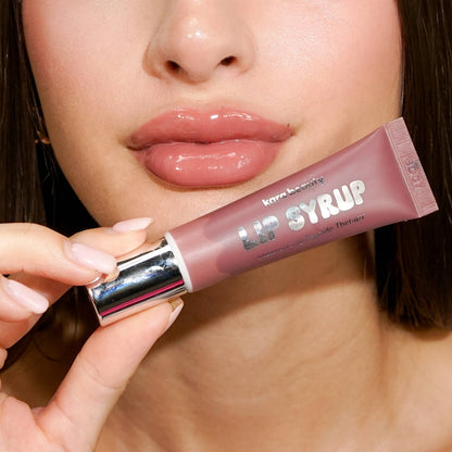 Lip Syrup Peptide Lip Gloss - Mauve Berry