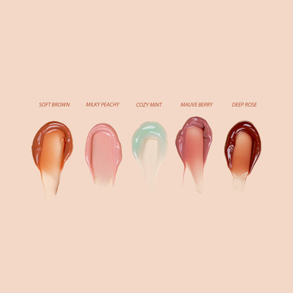 Lip Syrup Peptide Lip Gloss - Deep Rose