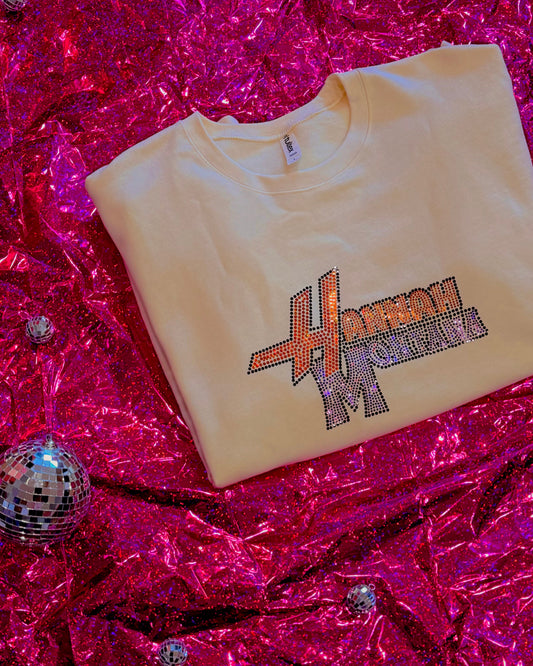 HM Sparkly Cream Sweatshirt