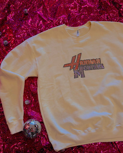 HM Sparkly Cream Sweatshirt