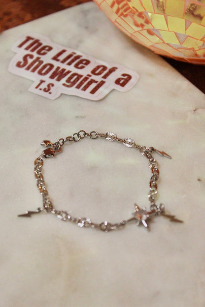 Opalite Star Charm Bracelet