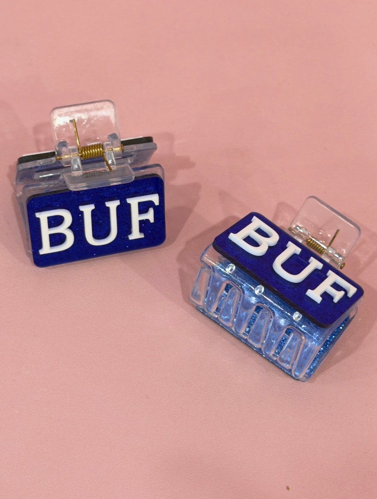 BUF Football Claw Clip