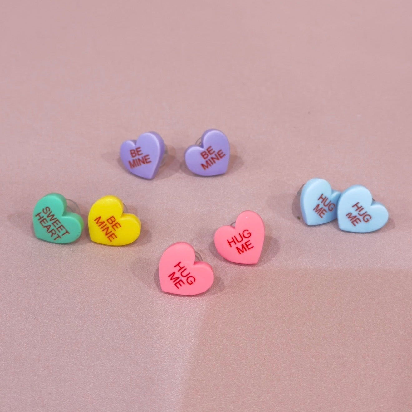 Candy Hearts Earrings
